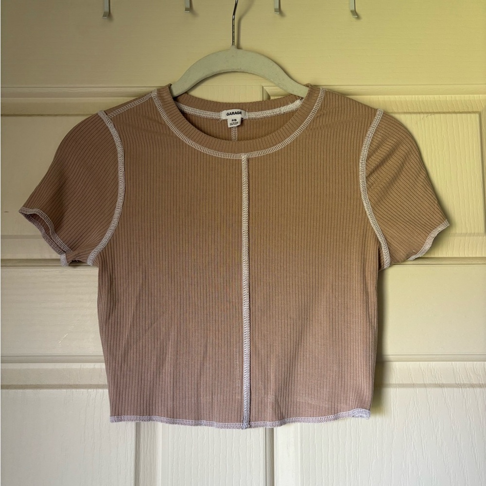 Garage cropped baby tee!